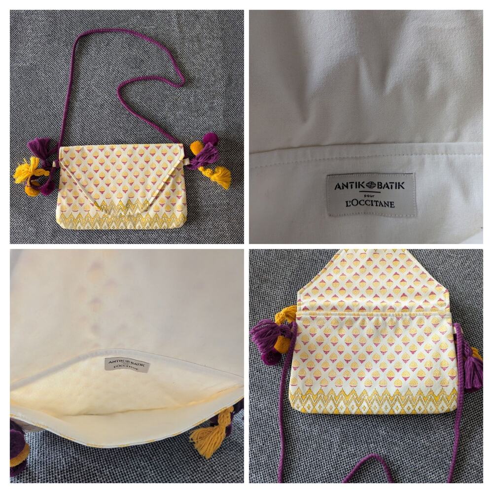 Antik Batik & L'Occitane Limited Edition Collaboration Clutch Purse